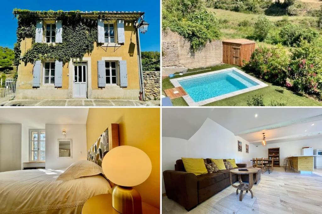 Jardin De La Garrigue - Maison 160M2 - Piscine Aragon Exterior foto